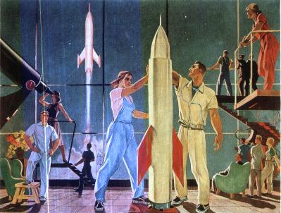 Race for space